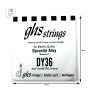 Струна для электрогитары GHS STRINGS DY36