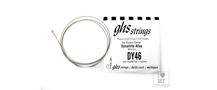 Струна для электрогитары GHS STRINGS DY46