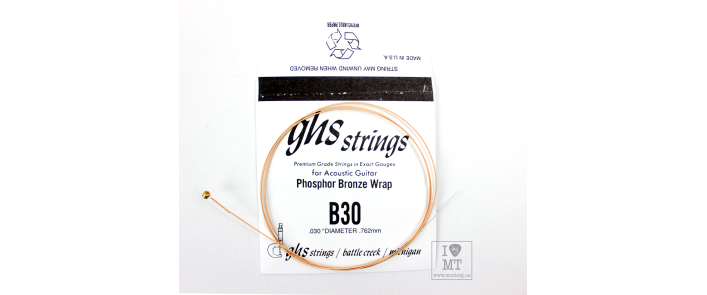 Струна для акустической гитары GHS STRINGS B30