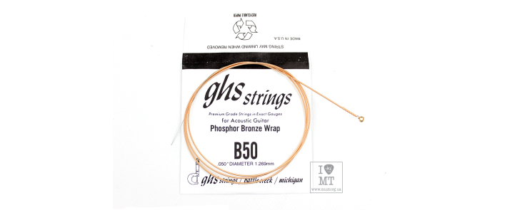 Струна для акустической гитары GHS STRINGS B50