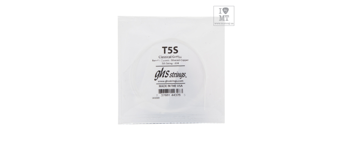 Струна для классической гитары GHS STRINGS SINGLE STRING T5S