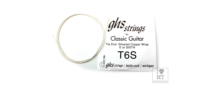 GHS STRINGS T6S Струна для классической гитары