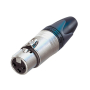Коннектор XLR 3-pin female (мама) QUIK LOK NC354 Neutrik NC3FXX