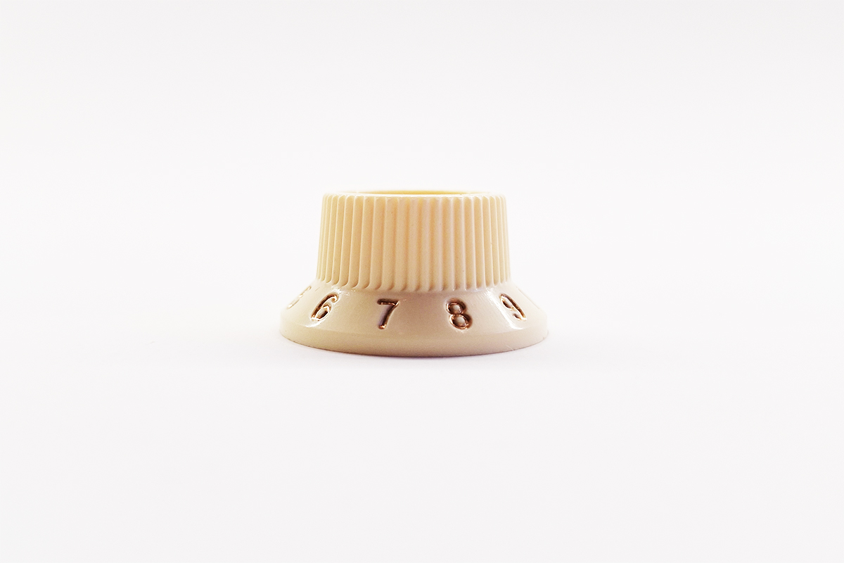 Ручка потенциометра FENDER S-1 SWITCH KNOB FOR STRAT AGED WHITE