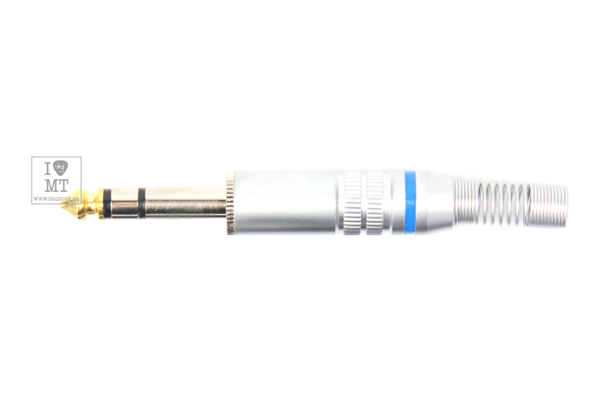 Коннектор Jack стерео 6.3 мм QUIK LOK G481