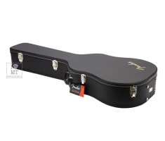 Кейс для акустической гитары FENDER DREADNOUGHT ACOUSTIC GUITAR CASE BLACK FLAT TOP