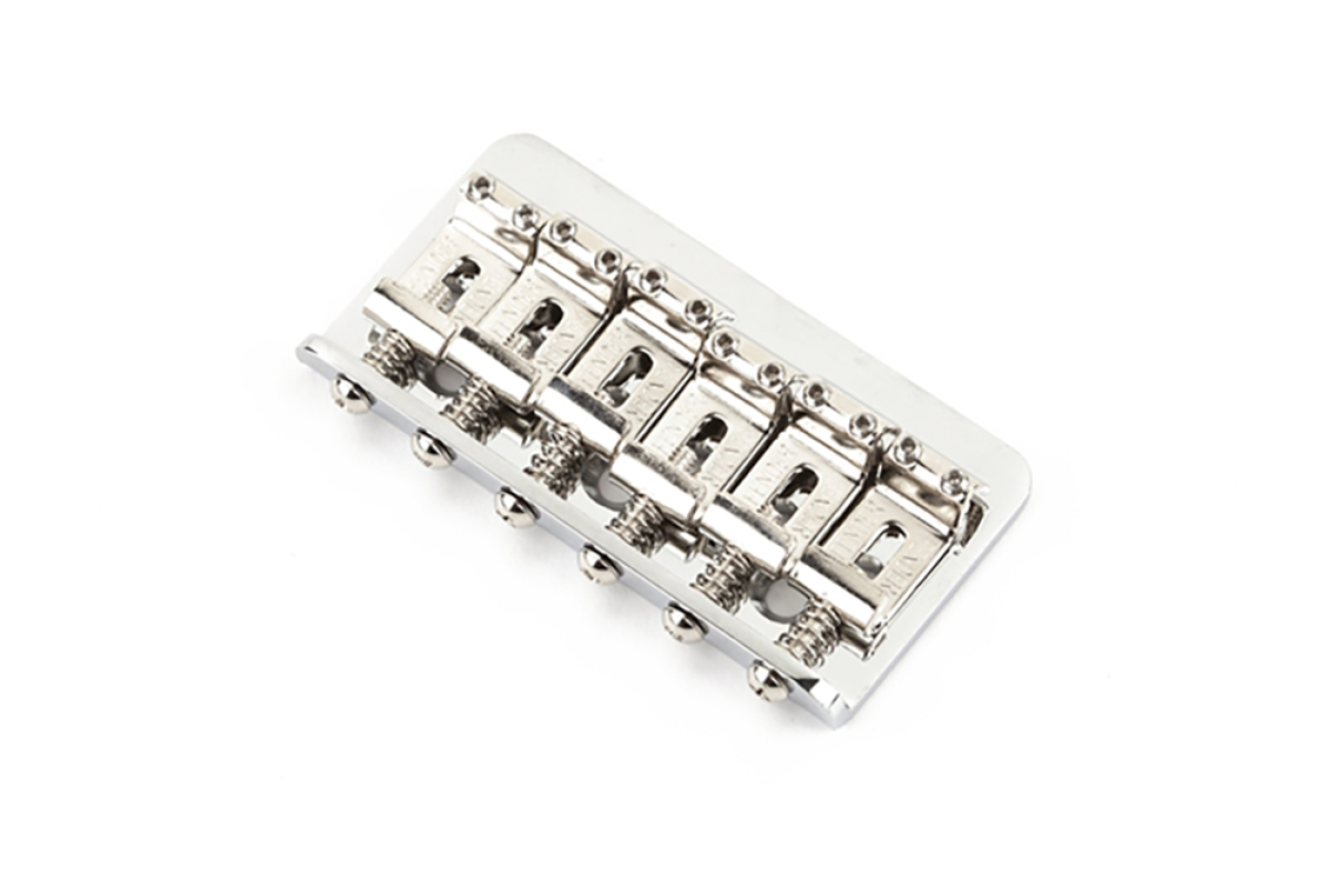 Бридж FENDER 6-SADDLE HARDTAIL CLASSIC/STANDARD SERIES BRIDGE ASSEMBLY CHROME