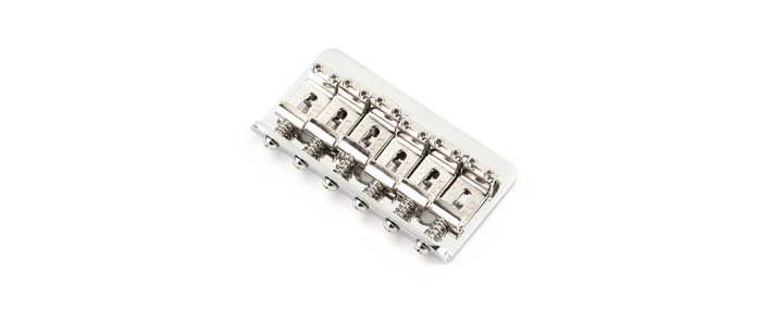 Бридж FENDER 6-SADDLE HARDTAIL CLASSIC/STANDARD SERIES BRIDGE ASSEMBLY CHROME