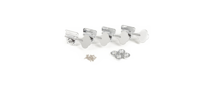 Кілки для гітари FENDER TUNING MACHINES FOR PURE VINTAGE '70S BASS NICKEL/CHROME