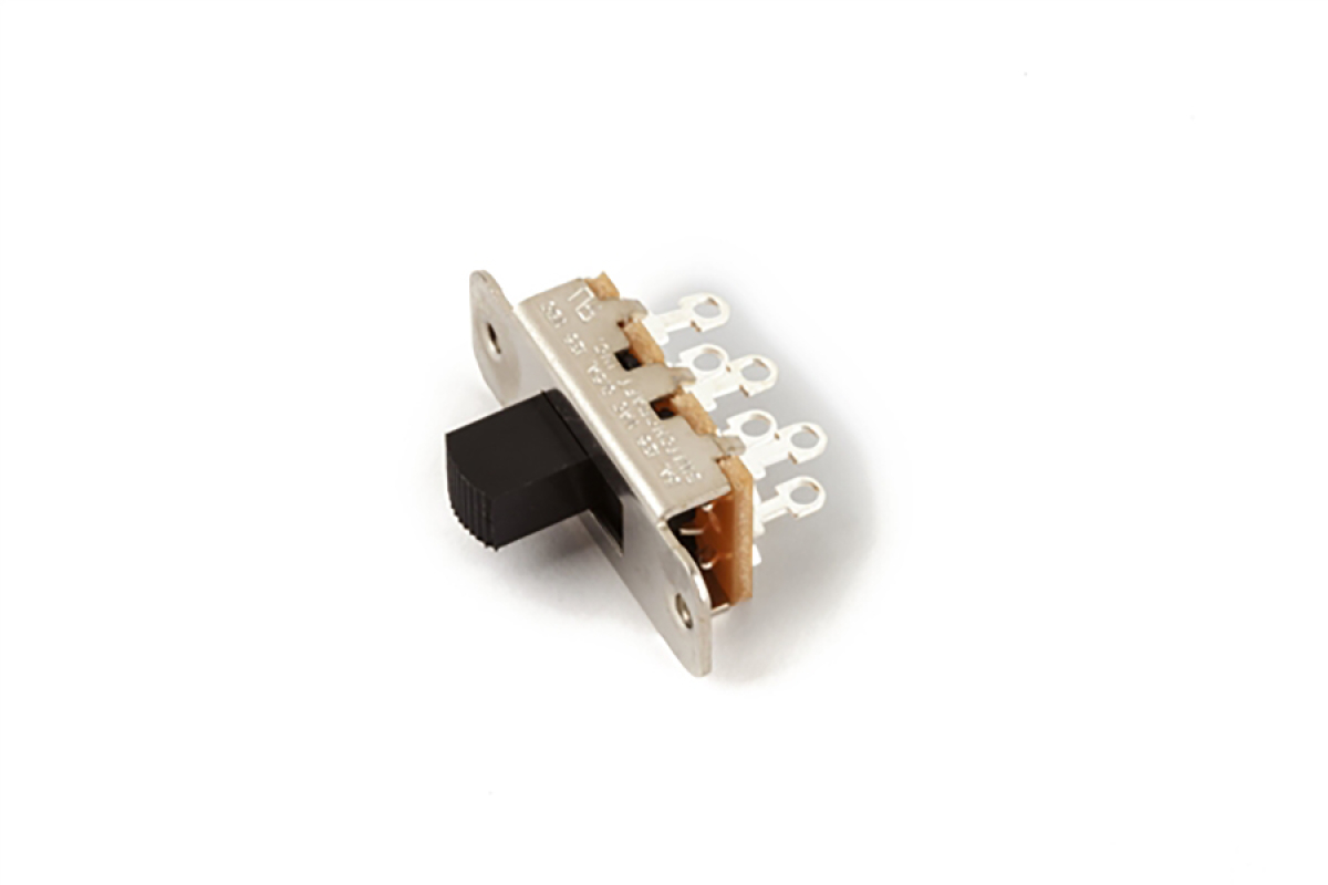 Переключатель звукоснимателей FENDER SLIDE SWITCH FOR JAGUAR/JAZZMASTER BLACK