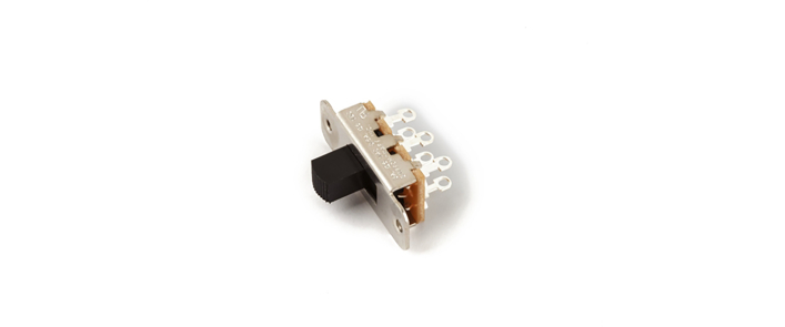 Переключатель звукоснимателей FENDER SLIDE SWITCH FOR JAGUAR/JAZZMASTER BLACK