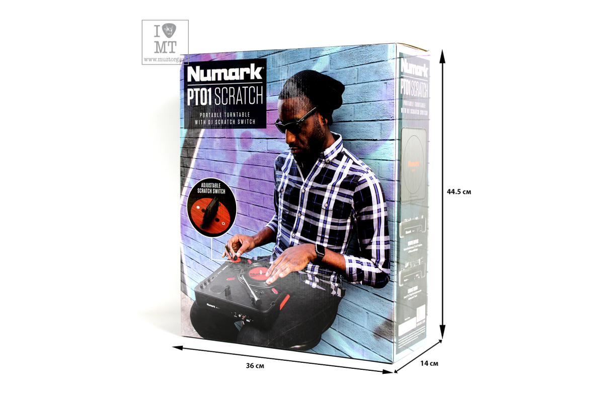 NUMARK PT01 SCRATCH Виниловый проигрыватель