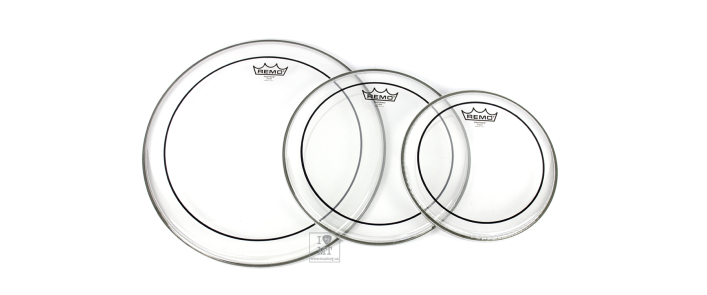 REMO Tom Pack (10",12",16" Clear PS) Набір пластиків
