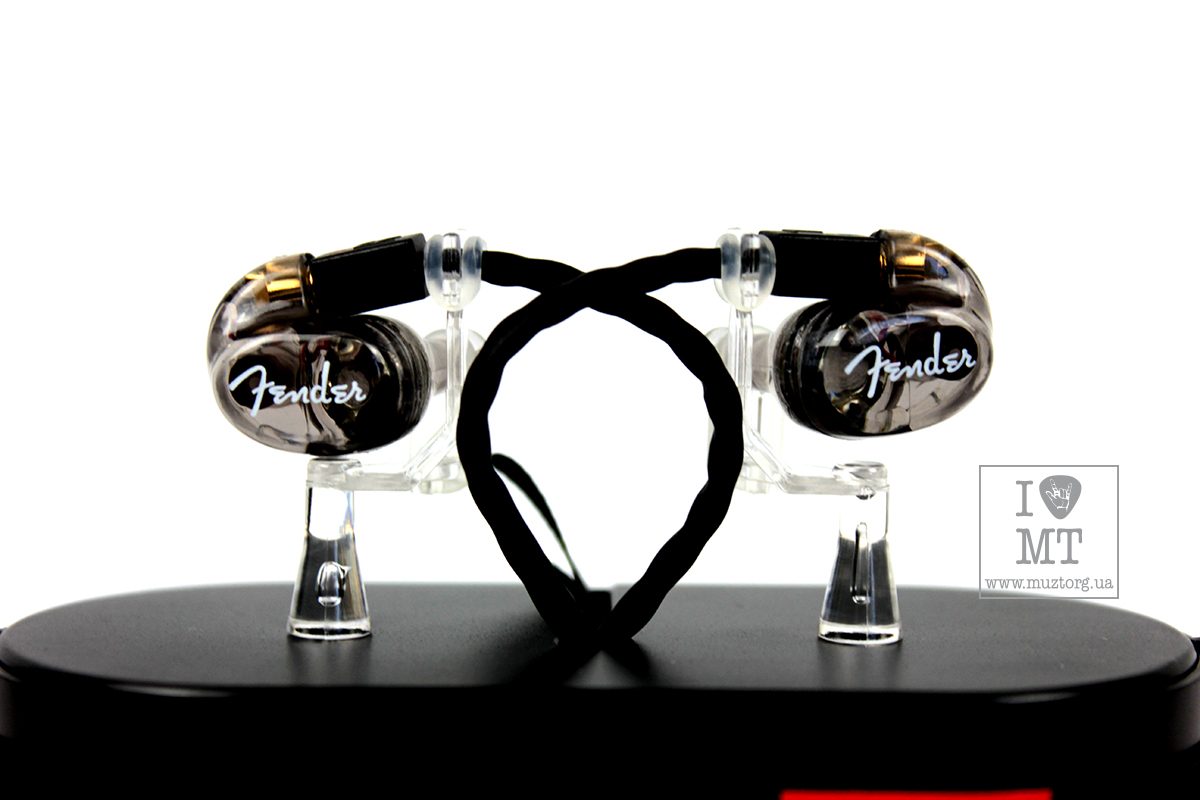 Ушные мониторы FENDER DXA1 IN-EAR MONITORS TRANSPARENT CHARCOAL