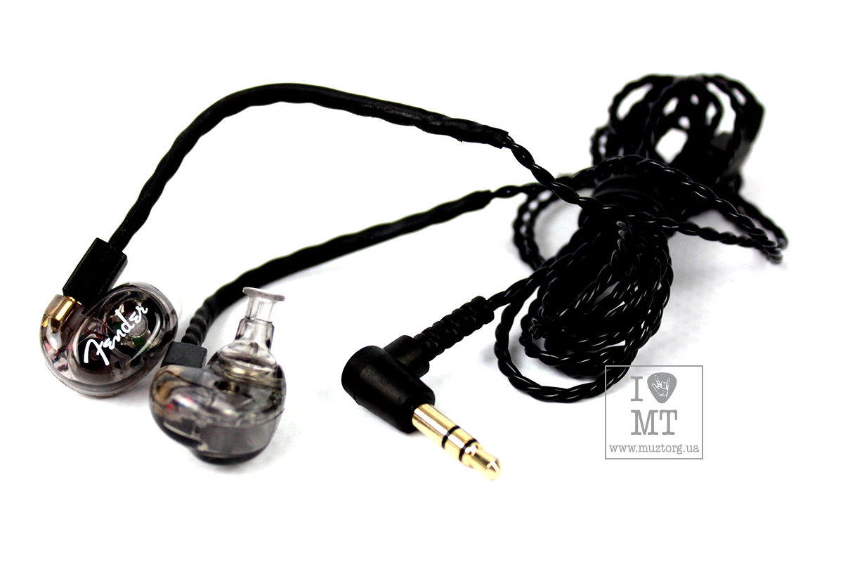 Ушные мониторы FENDER DXA1 IN-EAR MONITORS TRANSPARENT CHARCOAL