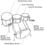 TAMA MK42HLZBNS SGW Ударна установка