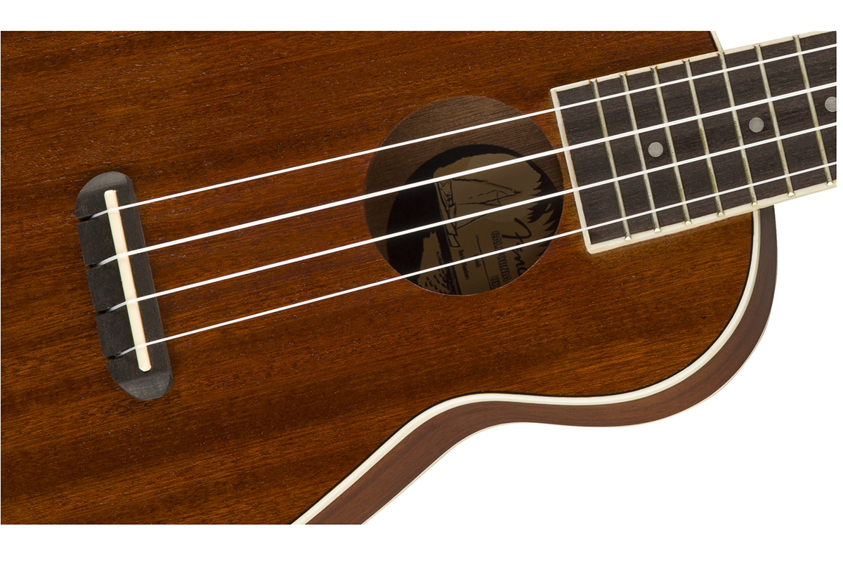 FENDER UKULELE SEASIDE SOPRANO NATURAL Укулеле