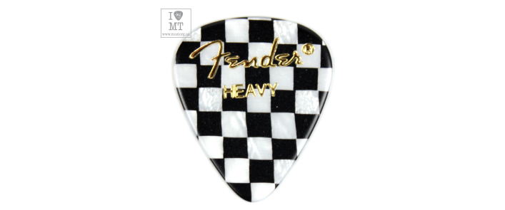 Медіатор FENDER 351 SHAPE PREMIUM PICKS CHECKER HEAVY