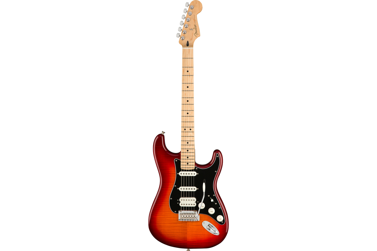 FENDER PLAYER STRATOCASTER HSS PLUS TOP MN ACB Электрогитара