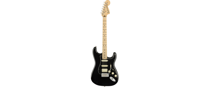 FENDER AMERICAN PERFORMER STRATOCASTER HSS MN BK Электрогитара
