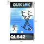 Стойка клавишная QUIK LOK QL642