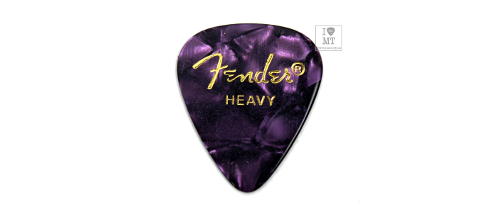 Медіатор FENDER 351 PICKS PURPLE MOTO HEAVY