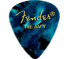 FENDER 351 SHAPE PREMIUM PICKS HEAVY OCEAN TURQUOISE Медиатор