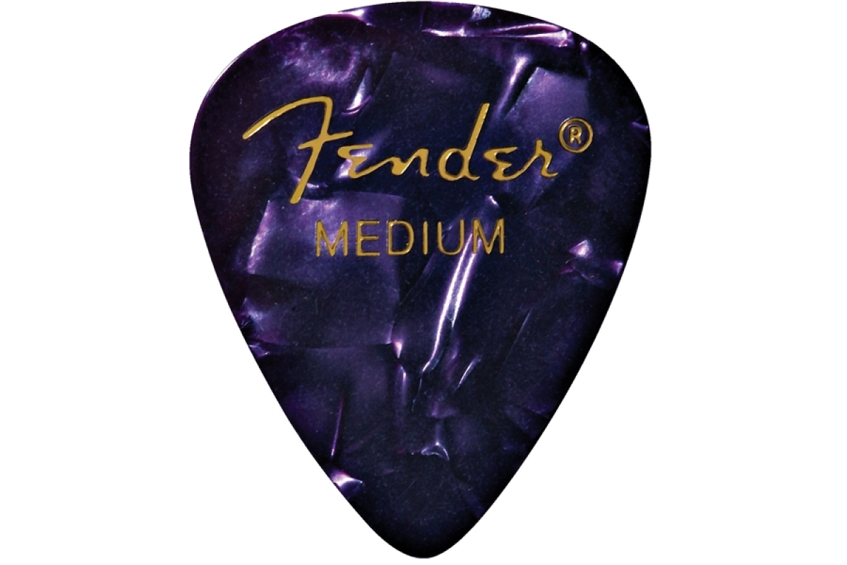 Медиатор FENDER 351 SHAPE PREMIUM PICKS PURPLE MOTO MEDIUM