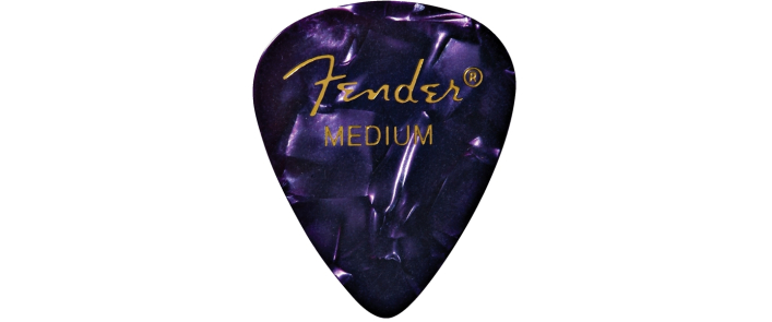 Медиатор FENDER 351 SHAPE PREMIUM PICKS PURPLE MOTO MEDIUM