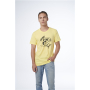 FENDER T-SHIRT CYCLON YELLOW M Футболка