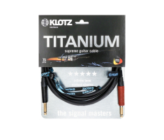 Кабель инструментальный KLOTZ TITANIUM INSTRUMENT CABLE SILENTPLUG 4.5 M