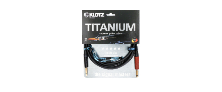 Кабель инструментальный KLOTZ TITANIUM INSTRUMENT CABLE SILENTPLUG 4.5 M