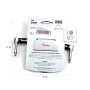 Кабель инструментальный FENDER CABLE PROFESSIONAL SERIES 1' BLACK