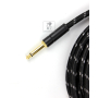 Кабель инструментальный FENDER CABLE DELUXE SERIES 25' BLACK TWEED