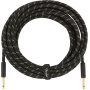 Кабель инструментальный FENDER CABLE DELUXE SERIES 25' BLACK TWEED