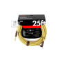 Кабель инструментальный FENDER CABLE DELUXE SERIES 25' ANGLED TWEED