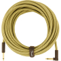 Кабель инструментальный FENDER CABLE DELUXE SERIES 25' ANGLED TWEED