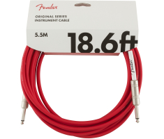 Кабель інструментальний FENDER CABLE ORIGINAL SERIES 18.6' FIESTA RED