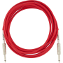 Кабель инструментальный FENDER CABLE ORIGINAL SERIES 18.6' FIESTA RED