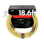 Кабель инструментальный FENDER CABLE DELUXE SERIES 18.6' TWEED