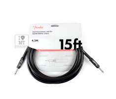 Кабель инструментальный FENDER CABLE PROFESSIONAL SERIES 15' BLACK