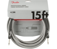 Кабель инструментальный FENDER CABLE PROFESSIONAL SERIES 15' WHITE TWEED Кабель инструментальный FENDER CABLE PROFESSIONAL SERIES 15' WHITE TWEED