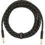 Кабель инструментальный FENDER CABLE DELUXE SERIES 15' BLACK TWEED