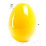 PALM PERCUSSION EGG SHAKER YELLOW Шейкер