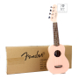FENDER UKULELE VENICE SOPRANO SHELL PINK WN Укулеле