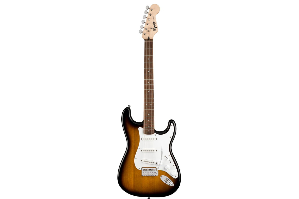 Гитарный набор SQUIER by FENDER STRATOCASTER PACK LR BROWN SUNBURST GIG BAG 10G - 230V EU