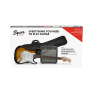 Гитарный набор SQUIER by FENDER STRATOCASTER PACK LR BROWN SUNBURST GIG BAG 10G - 230V EU