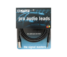 Кабель микрофонный KLOTZ M1 PRIME MICROPHONE CABLE XLR MALE - BALANCED JACK 5 M