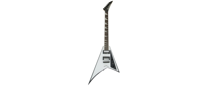 Электрогитара JACKSON JS SERIES RHOADS JS32T WHITE WITH BLACK BEVELS