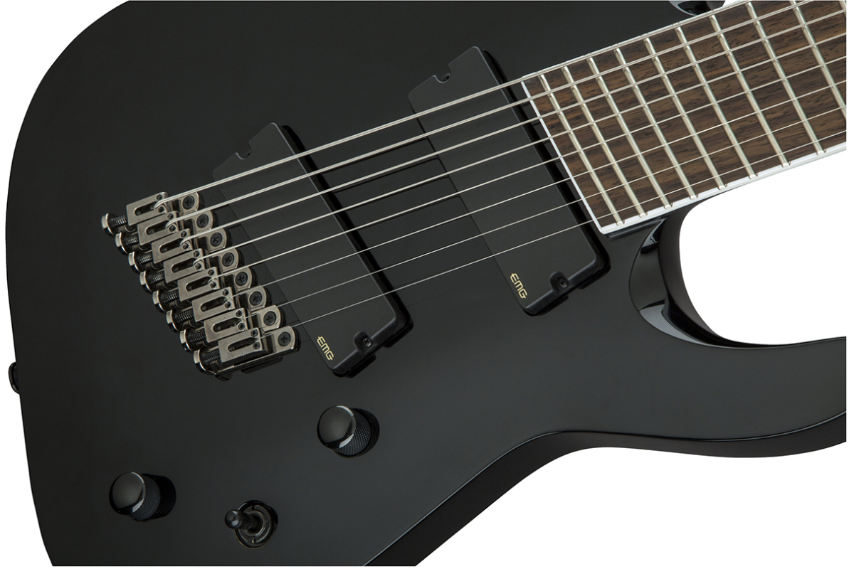 JACKSON X-SERIES SOLOIST SLA8 MS LR MULTI SCALE LR GLOSS BLACK Электрогитара